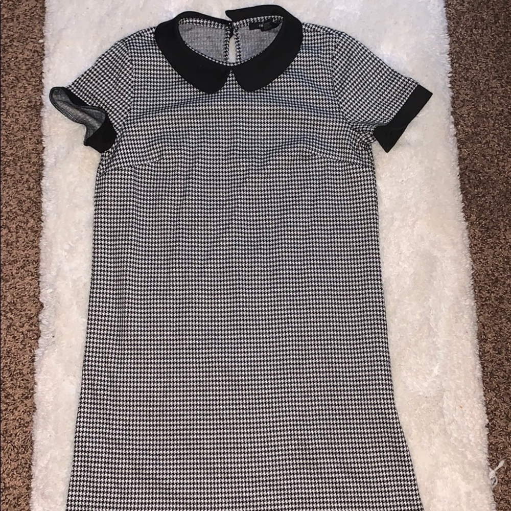 Black and white dress